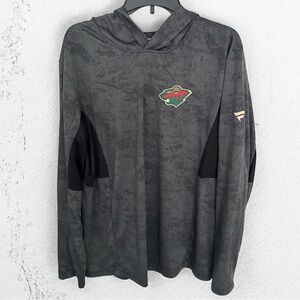 NHL Fanatics Minnesota Wild Lightweight Hoodie Unisex Size L